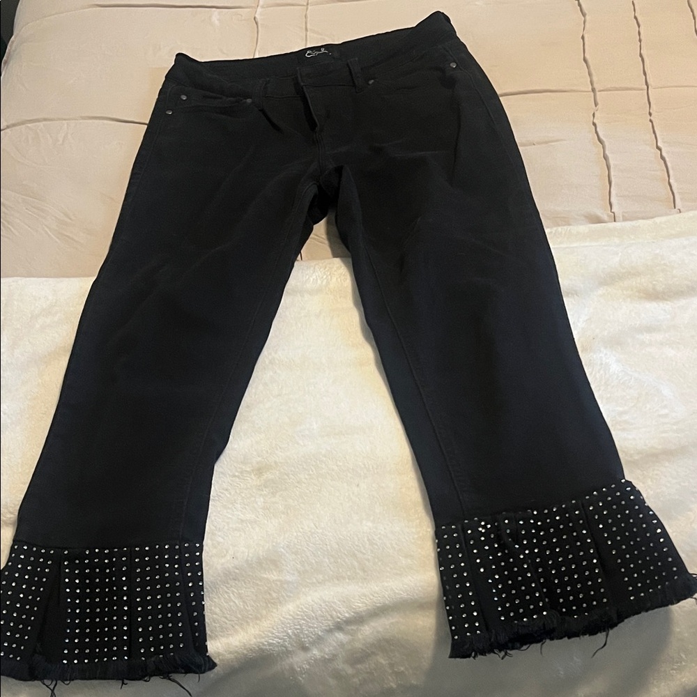 Earl Jeans Black Studded Women's Jeans